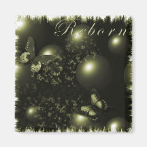 Reborn Christmas Refrigerator Magnet
