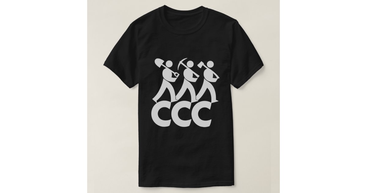 civilian conservation corps t shirt
