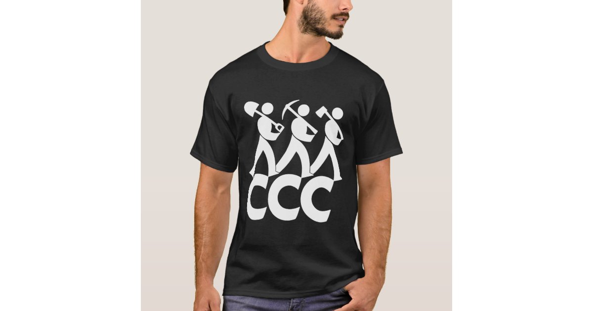 civilian conservation corps t shirt