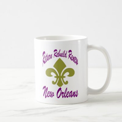 Rebuild New Orleans Mug by figstreetstudio