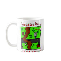 Rebuild New Orleans Two mugs by figstreetstudio Rebuild New Orleans Two mugs