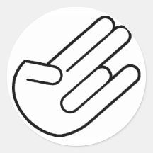 REC ROUND STICKER