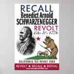Recall Benedict Arnold - Revolt Like 1776 Poster posters