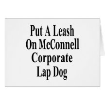 Recall Governor Mitch McConnell Koch Oil's Minion Card