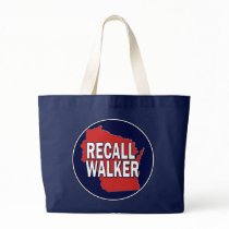 Recall Governor Scott Walker Tote Bags
