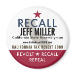 Recall Jeff Miller Magnet