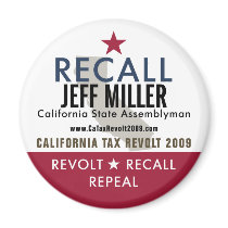 Recall Jeff Miller Magnet