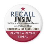 Recall Jim Silva Magnet
