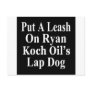 Recall Paul Ryan Koch Oil's Evil Minion Postcard