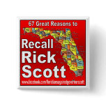 Recall Rick Scott Pins