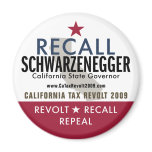 Recall Schwarzenegger Magnet