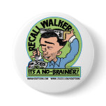 Recall Scott Walker Pin