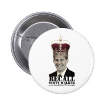 Recall Scott Walker Button