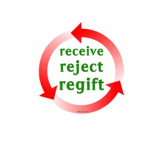 Receive Reject Regift shirt
