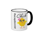 Receptionist Chick Coffee Mug