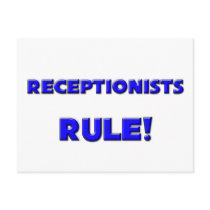 Receptionists Rule! postcards