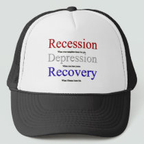 Recession Depression Recovery hats by ottster35 Recession Depression Recovery hats