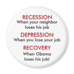 Recession, Depression, Recovery Magnet
