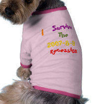 Recession pet clothing by ediaza Recession pet clothing
