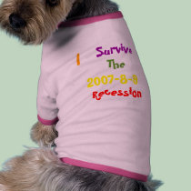 Recession pet clothing