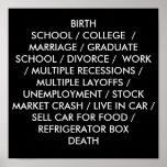 RECESSION POSTER #1: The Life List