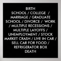 RECESSION POSTER #1: The Life List