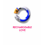 rechargeable, battery, energy, love, heart,