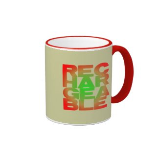 rechargeable ringer coffee mug