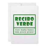 Recibos Verdes Custom Invitations