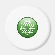 Recicle la bici iman