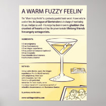 Recipe - A Warm Fuzzy Feelin' posters