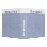 Recipe Album- Moody Blues- Binder