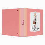 Recipe Album with Character for Her Vinyl Binder