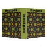 Recipe Albums- Chic Mod- Red- Binder