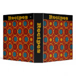Recipe Albums- Chic Mod- Red- Binder