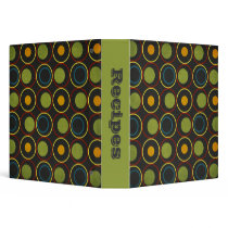 Recipe Albums- Chic Mod- Red- Binder