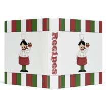 Recipe Albums- Kitchen Chef- Binder