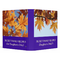 RECIPE BINDER Book SECRET FAMILY RECIPES by Basleeartprintgifts RECIPE BINDER Book SECRET FAMILY RECIPES