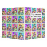 Recipe Binder - Pop Art Hot Dog with Chips and a D