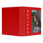 RECIPE Binder with Rooster