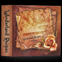 Recipe Binder - Wonderland (curious) Recipes binders