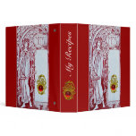 RECIPE BOOK RESTAURANT MENU 2 3 RING BINDERS