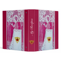 RECIPE BOOK RESTAURANT MENU binders