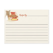 Recipe Card - Baking postcards by Pixel_Bunneh Recipe Card - Baking postcards