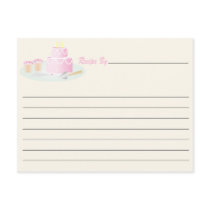 Recipe Card - Birthday postcards by Pixel_Bunneh Recipe Card - Birthday postcards