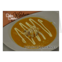 Recipe Card - Butternut Squash Bisque