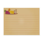 Recipe Card - Cheese and Grapes