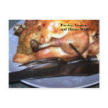 Recipe Card - Parsley, Lemon, Thyme Stuffing Post Cards Recipe Card - Parsley, Lemon, Thyme Stuffing Post Cards