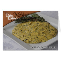 Recipe Card - Polenta with Herbs