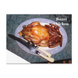 Recipe Card - Roast chicken Postcards Recipe Card - Roast chicken Postcards